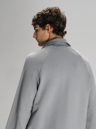 Толстовка унисекс Neofit, светло-серая Толстовка унисекс Neofit, светло-серая