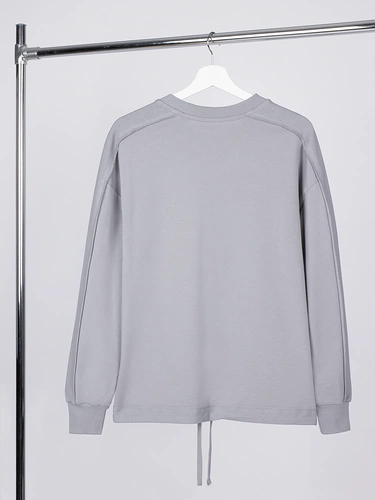 Свитшот унисекс Vozduh, светло-серый Свитшот унисекс Vozduh, светло-серый