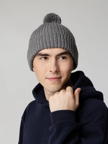 Шапка Nordvik, серый меланж Шапка Nordvik, серый меланж