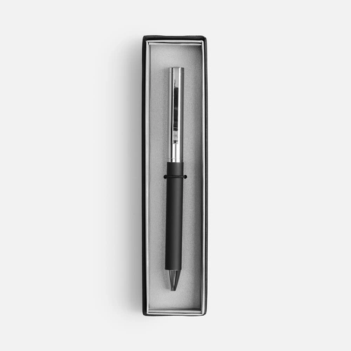 Ручка шариковая Eyeshot Soft Touch в футляре, черная Ручка шариковая Eyeshot Soft Touch в футляре, черная