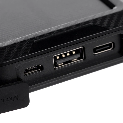 Аккумулятор защищенный Total Control 10000 мАч, черный Аккумулятор защищенный Total Control 10000 мАч, черный