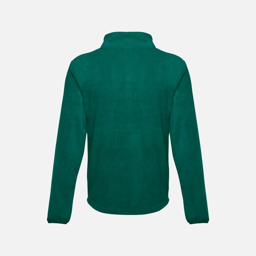 Куртка флисовая мужская Helsinki, темно-зеленая Куртка флисовая мужская Helsinki, темно-зеленая