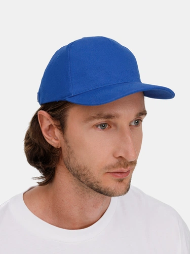 Бейсболка Long Beach, ярко-синяя Бейсболка Long Beach, ярко-синяя