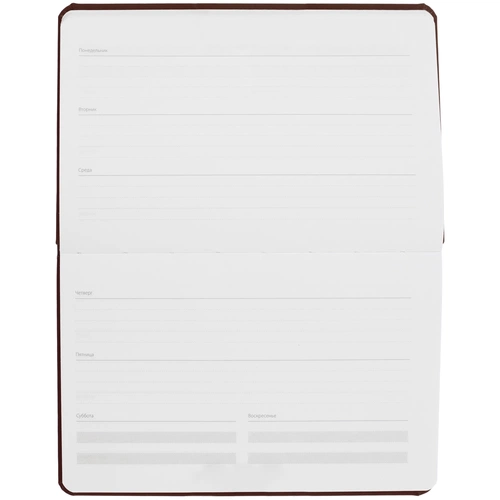 Еженедельник Urban, недатированный, коричневый Еженедельник Urban, недатированный, коричневый