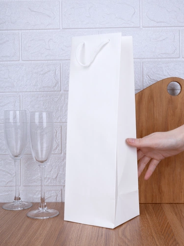 Пакет под бутылку Vindemia, белый Пакет под бутылку Vindemia, белый