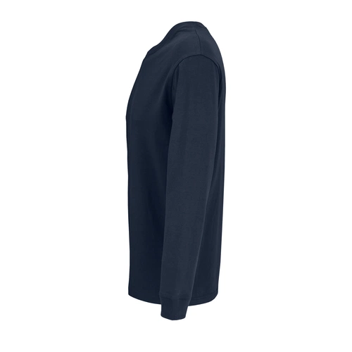 Футболка унисекс с длинным рукавом Pioneer LSL, темно-синяя Футболка унисекс с длинным рукавом Pioneer LSL, темно-синяя