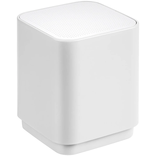 Беспроводная колонка с подсветкой гравировки Glim, белая Беспроводная колонка с подсветкой гравировки Glim, белая