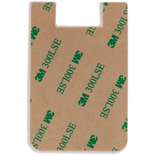 Чехол для карты на телефон Shelley, белый Чехол для карты на телефон Shelley, белый