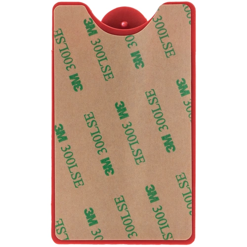 Чехол для карты на телефон Carver, красный Чехол для карты на телефон Carver, красный