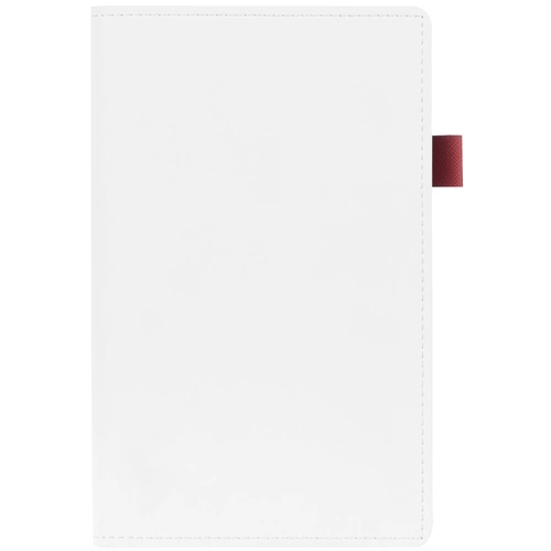 Ежедневник White Shall, недатированный, белый с красным Ежедневник White Shall, недатированный, белый с красным