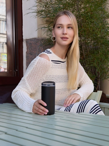 Термостакан Voima, черный Термостакан Voima, черный