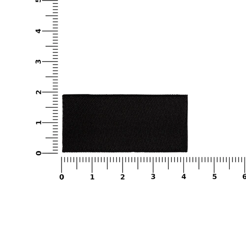 Лейбл тканевый Epsilon, XXS, черный Лейбл тканевый Epsilon, XXS, черный