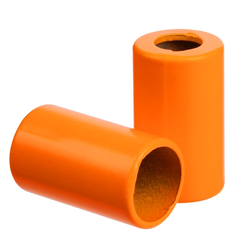 Пара наконечников для шнурка Tizzle, оранжевый неон Пара наконечников для шнурка Tizzle, оранжевый неон