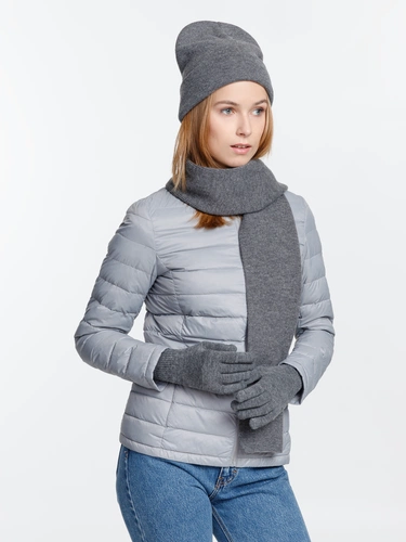 Шарф Urban Flow, темно-серый меланж Шарф Urban Flow, темно-серый меланж