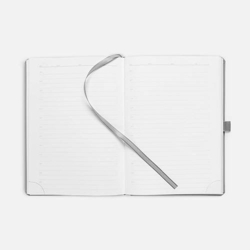 Ежедневник Favor Metal, недатированный, серый Ежедневник Favor Metal, недатированный, серый