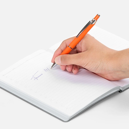 Ручка шариковая Chromos Soft Touch, оранжевая Ручка шариковая Chromos Soft Touch, оранжевая