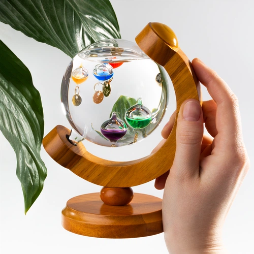 Термометр-шар «Галилео» в деревянном корпусе Термометр-шар «Галилео» в деревянном корпусе