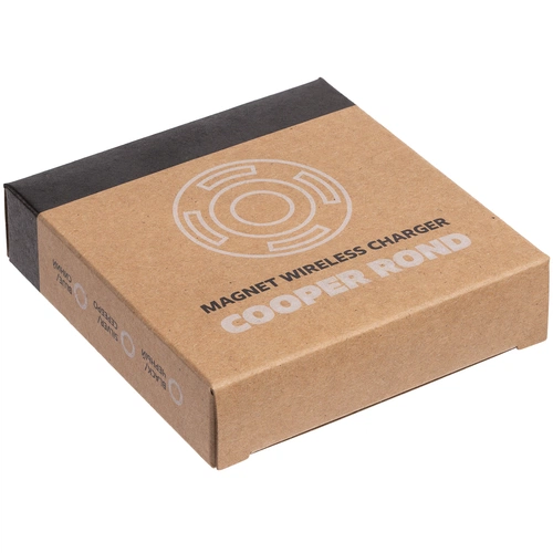 Магнитное зарядное устройство Cooper Rond, 15 Вт, серебристое Магнитное зарядное устройство Cooper Rond, 15 Вт, серебристое