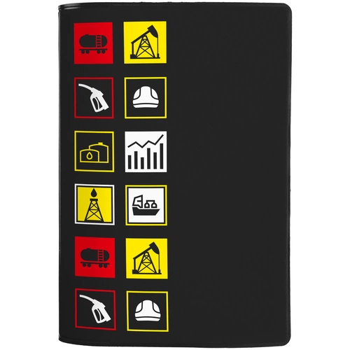 Обложка для паспорта Industry, ver.2, нефть и газ Обложка для паспорта Industry, ver.2, нефть и газ