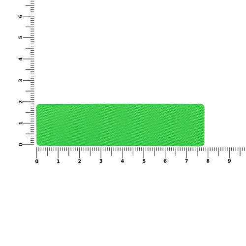 Наклейка тканевая Lunga, S, зеленый неон Наклейка тканевая Lunga, S, зеленый неон