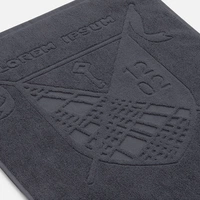 Полотенце на заказ Surpass с рельефным логотипом, большое