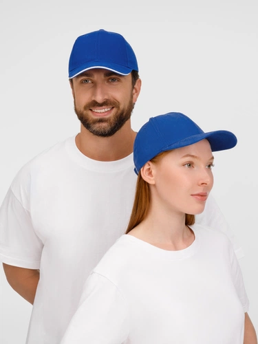 Бейсболка Buffalo, ярко-синяя Бейсболка Buffalo, ярко-синяя