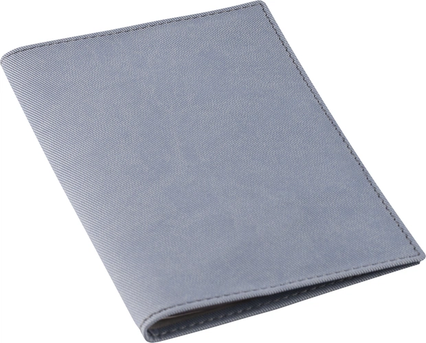 Обложка для автодокументов Twill, серая Обложка для автодокументов Twill, серая