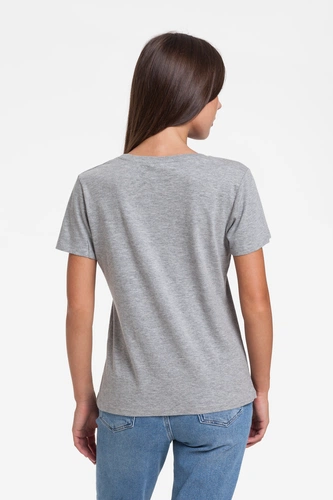 Футболка женская Artist Bear, серый меланж Футболка женская Artist Bear, серый меланж