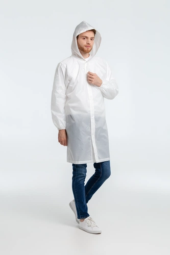 Дождевик унисекс Rainman, белый Дождевик унисекс Rainman, белый