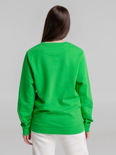 Свитшот унисекс BNC Inspire (Organic), зеленый Свитшот унисекс BNC Inspire (Organic), зеленый