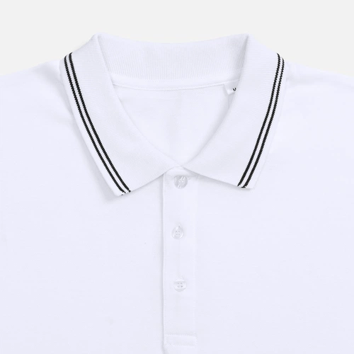 Рубашка поло Virma Stripes, белая Рубашка поло Virma Stripes, белая