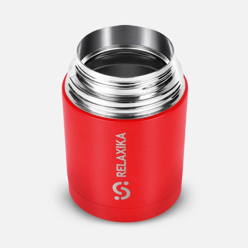 Термос для еды Relaxika 700, красный Термос для еды Relaxika 700, красный