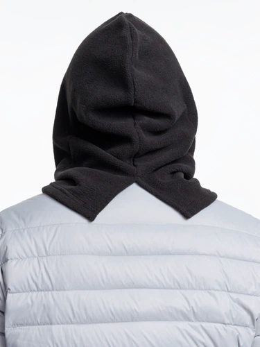 Балаклава-капюшон Nesse, черная Балаклава-капюшон Nesse, черная