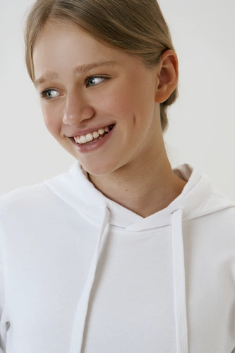 Худи детское Kirenga Kids 2.0, белое Худи детское Kirenga Kids 2.0, белое