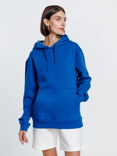 Худи унисекс Phoenix, ярко-синее Худи унисекс Phoenix, ярко-синее