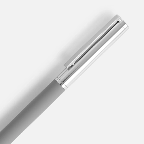 Ручка шариковая Eyeshot Soft Touch, серая Ручка шариковая Eyeshot Soft Touch, серая