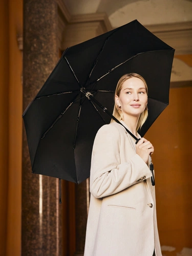 Зонт складной City Guardian, электрический, черный Зонт складной City Guardian, электрический, черный