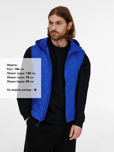 Жилет унисекс Tarnaby, ярко-синий Жилет унисекс Tarnaby, ярко-синий