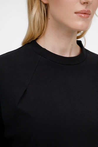 Футболка оверсайз унисекс Sinkopa, черная Футболка оверсайз унисекс Sinkopa, черная