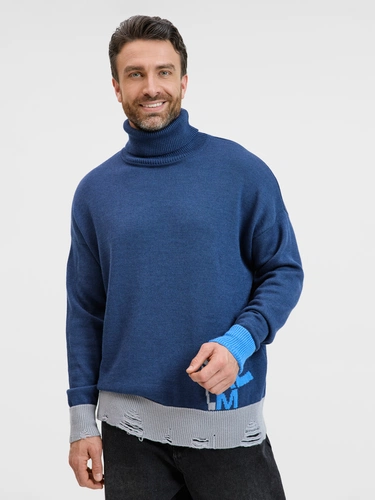 Свитер оверсайз Tricksy Net Grunge на заказ, акрил Свитер оверсайз Tricksy Net Grunge на заказ, акрил