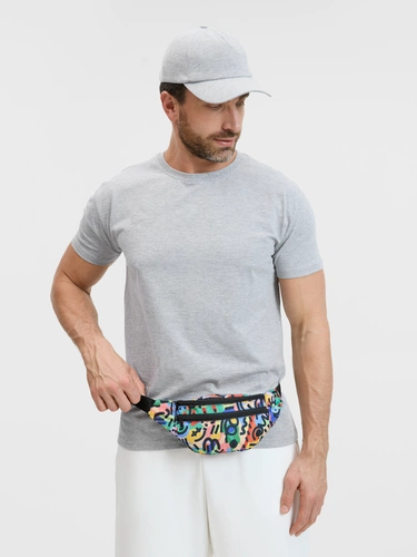 Сумка поясная Bolsana с передним карманом с печатью на заказ Сумка поясная Bolsana с передним карманом с печатью на заказ