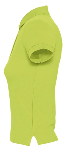 Рубашка поло женская People 210, зеленое яблоко Рубашка поло женская People 210, зеленое яблоко