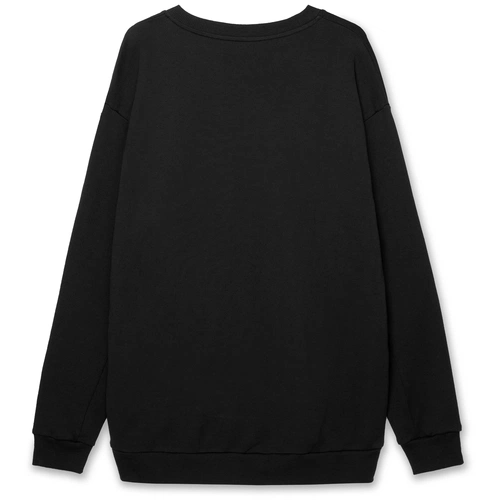 Свитшот оверсайз унисекс Omnifit, черный Свитшот оверсайз унисекс Omnifit, черный