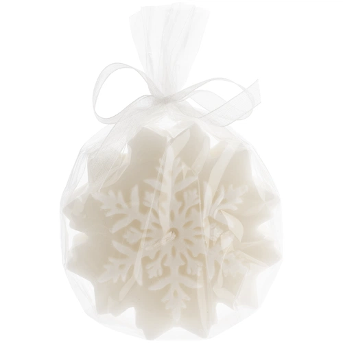 Свеча Snowflame 2, белая, 8 см Свеча Snowflame 2, белая, 8 см