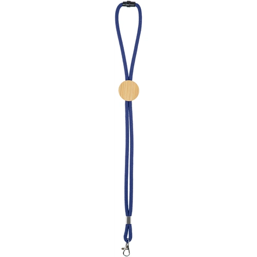 Шнурок для бейджа Tube Wood, синий Шнурок для бейджа Tube Wood, синий