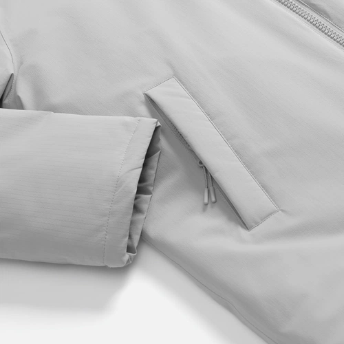 Куртка-парка унисекс Sfera, светло-серая Куртка-парка унисекс Sfera, светло-серая