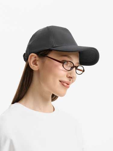 Бейсболка Yonkers, темно-серая Бейсболка Yonkers, темно-серая