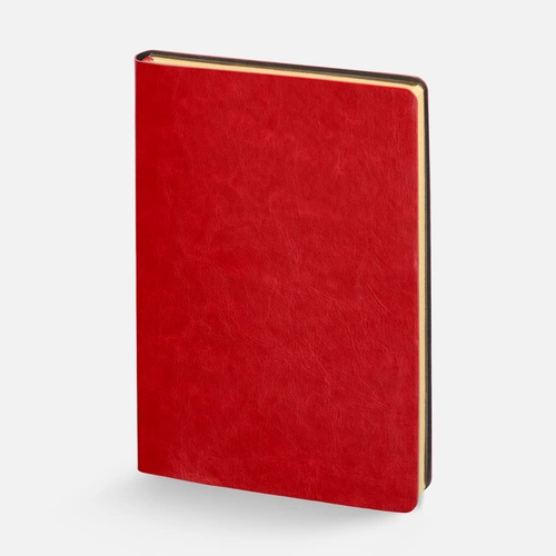 Ежедневник Nebraska Flex, недатированный, красный с золотистым Ежедневник Nebraska Flex, недатированный, красный с золотистым