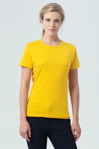 Футболка женская Miss 150, желтая Футболка женская Miss 150, желтая