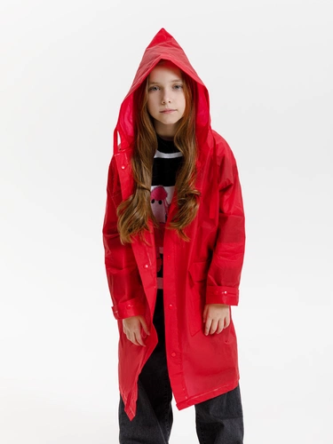 Дождевик детский RainDrop Kids, красный Дождевик детский RainDrop Kids, красный